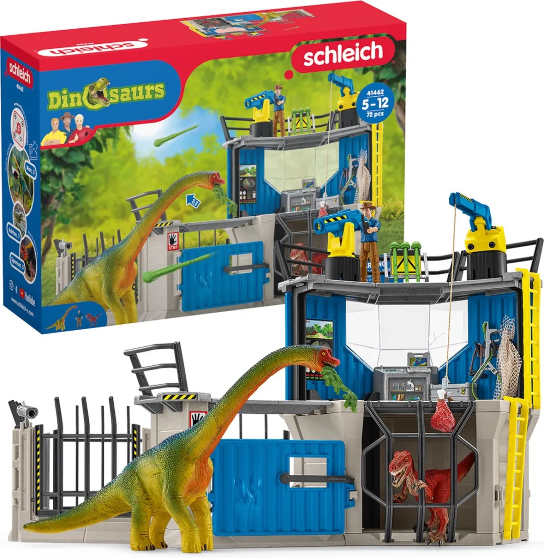 Schleich Dinosaurus Groot Dino-onderzoekstation 41462