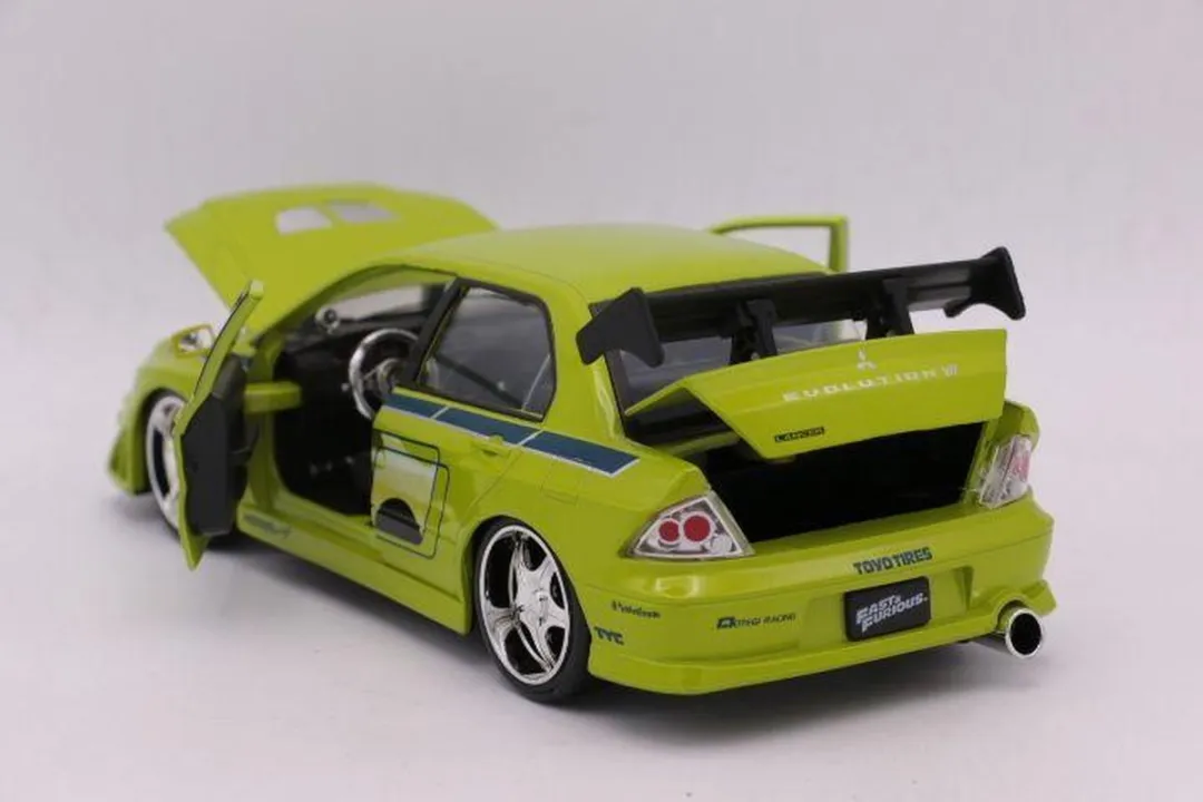Jada Toys 1/24 Mitsubishi Lancer EVO VII 18836 - Groen