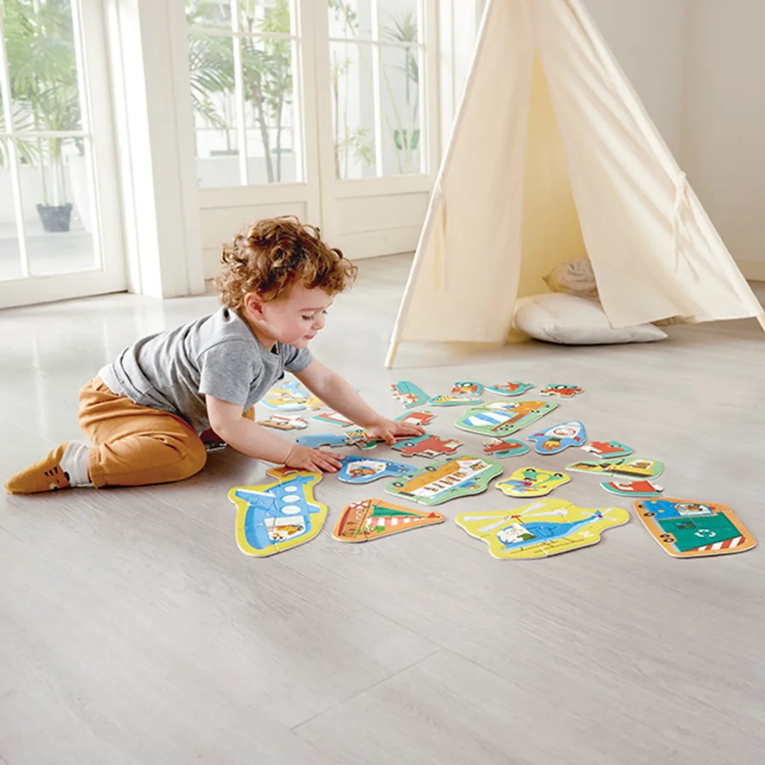 Hape Wielen en Wonderen Puzzel 1000 Stuks - Multicolor