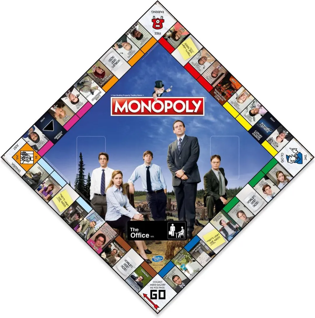 Winning Moves Monopoly The Office Bordspel - Engelstalig