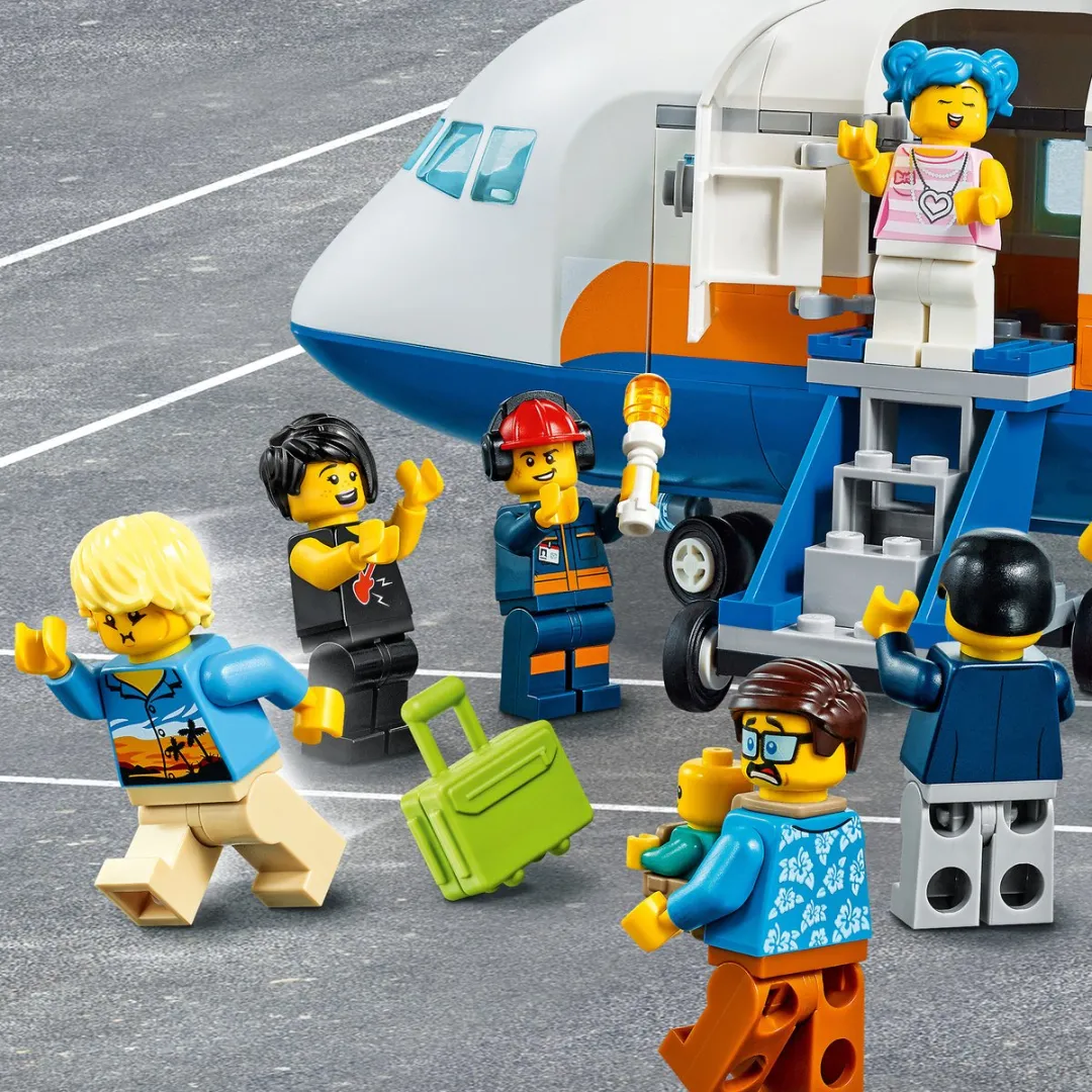 LEGO City Passagiersvliegtuig 60262 - 669 Stukken