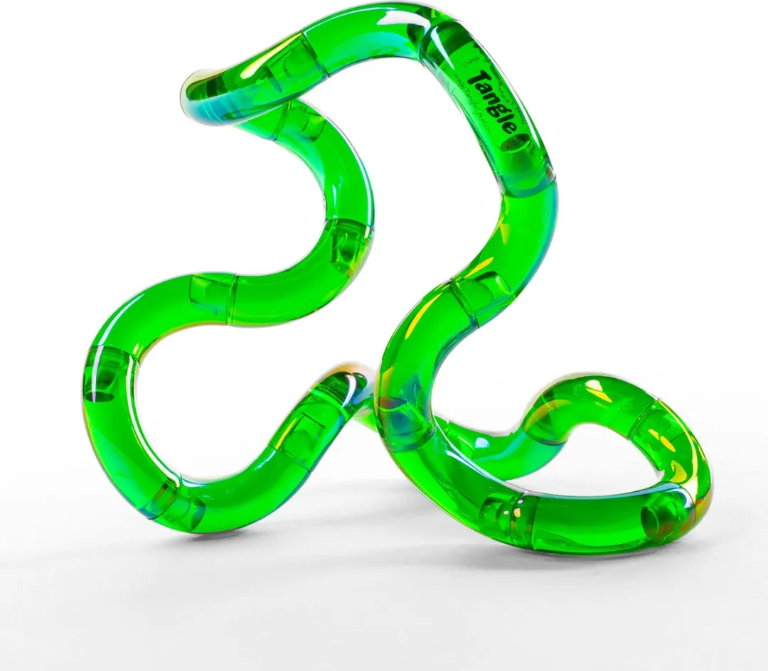 Tangle Toys Gems Junior Green Emerald