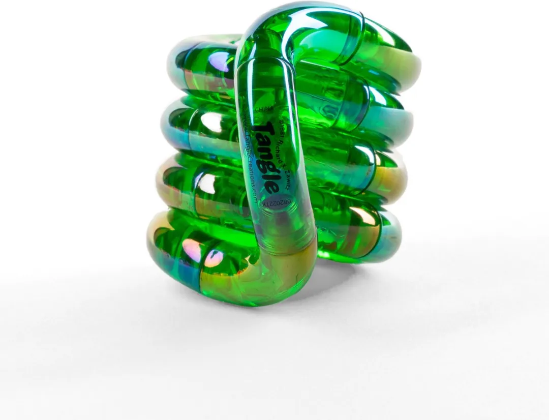 Tangle Toys Gems Junior Green Emerald