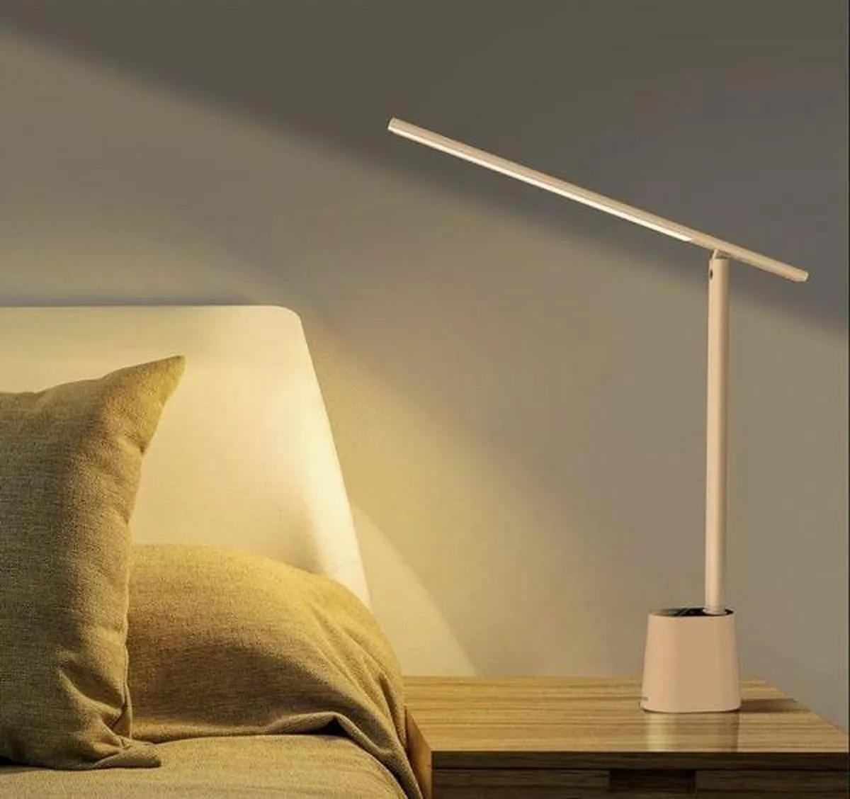 Baseus Verstelbare Bureaulamp LED - Wit - 5W - Koel/Warm Licht