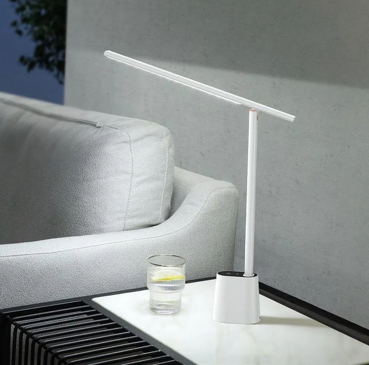 Baseus Verstelbare Bureaulamp LED - Wit - 5W - Koel/Warm Licht