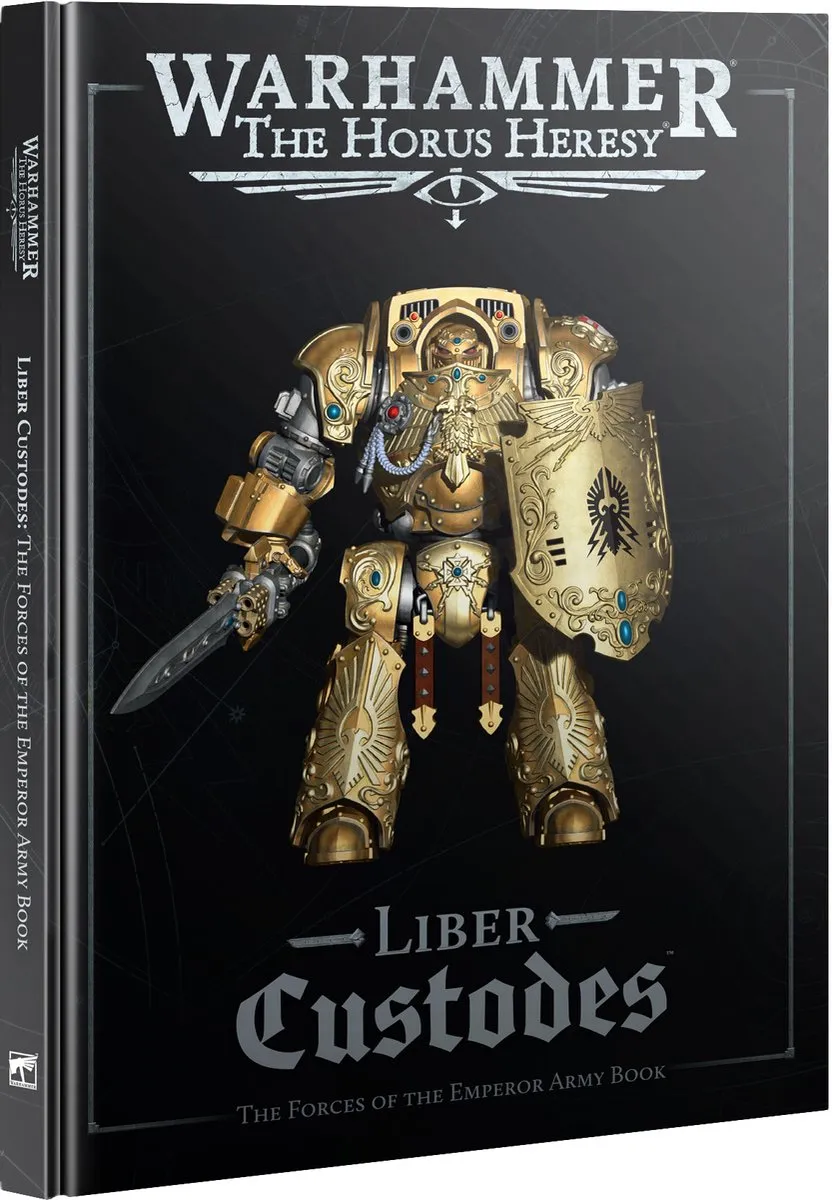 Games Workshop Horus Heresy Liber Custodes