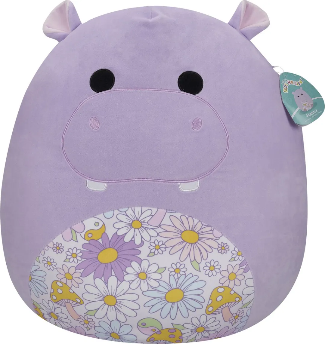 Squishmallows Hanna Purperen Nijlpaard 50cm