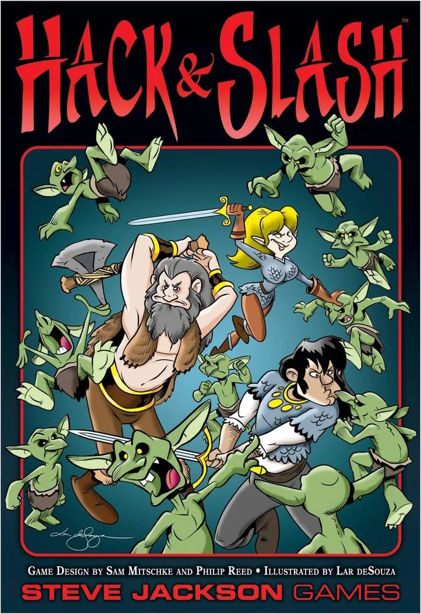 Steve Jackson Games Hack & Slash Kaartspel 5965SJG - 3-6 Spelers