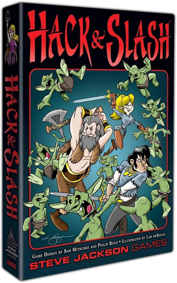 Steve Jackson Games Hack & Slash Kaartspel 5965SJG - 3-6 Spelers