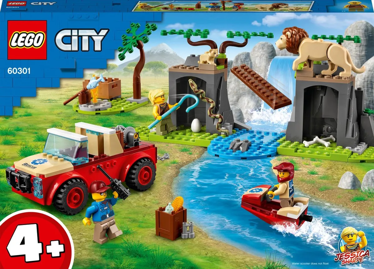 LEGO City 4+ Wildlife Rescue Off-roader 60301