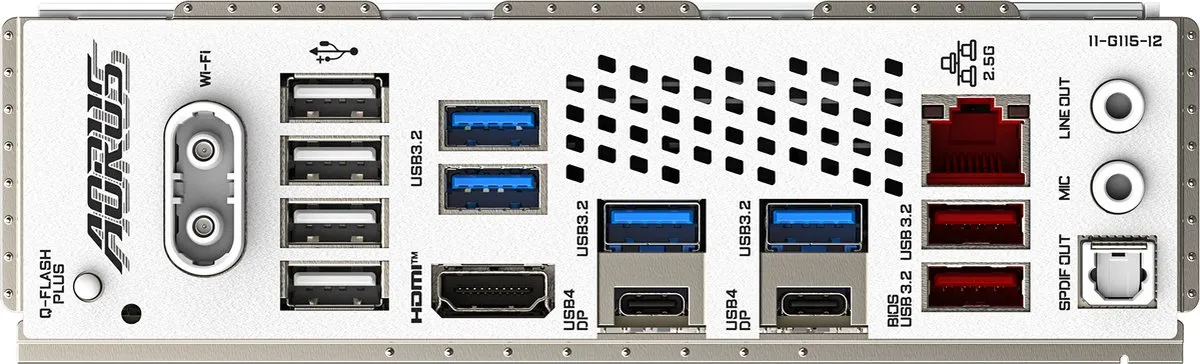 Gigabyte X870 A Elite WF7 Ice AM5 Moederbord - ATX - Wi-Fi 7