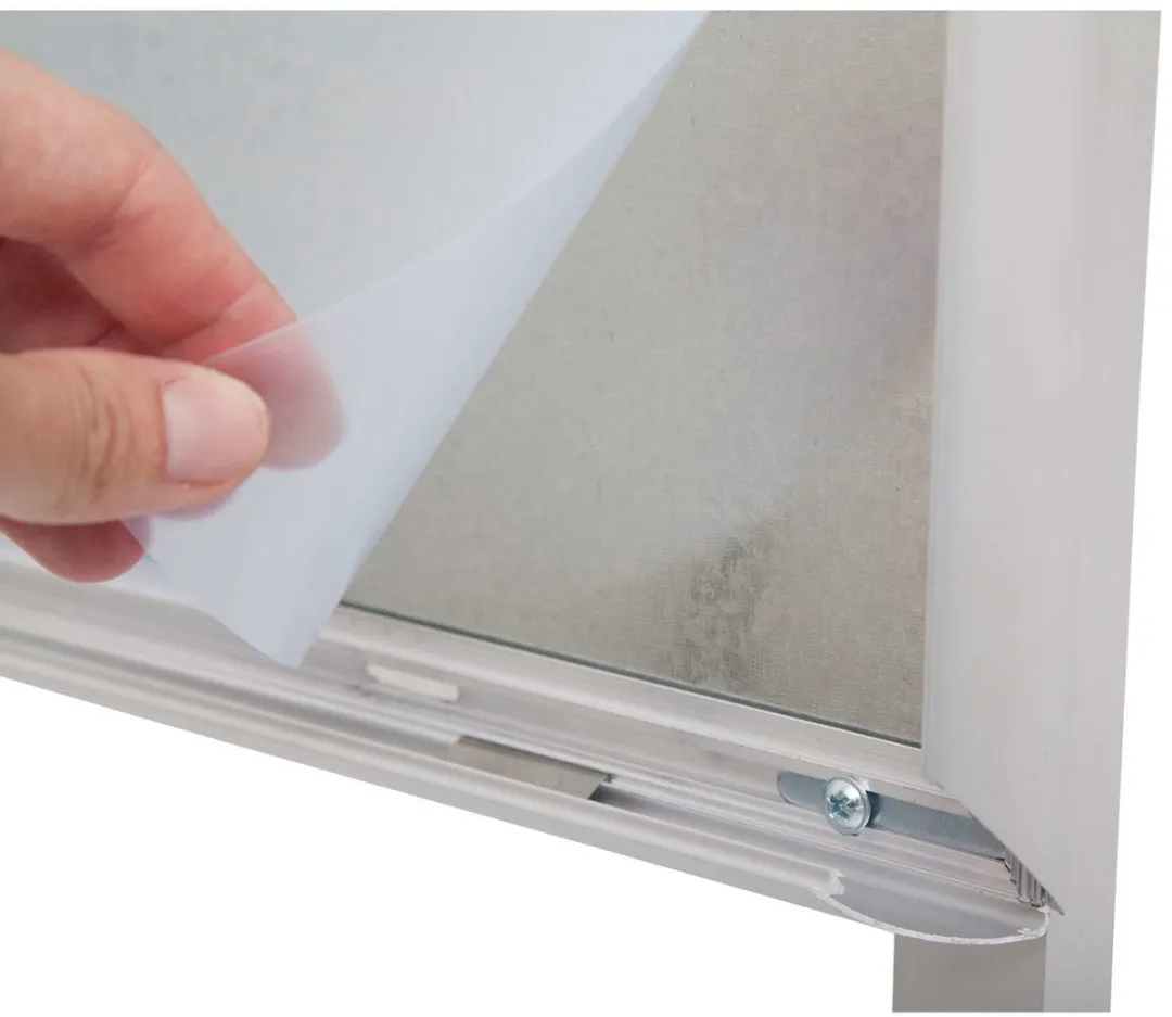 MAULpublic Stoepbord A1 - Aluminium - Zilver