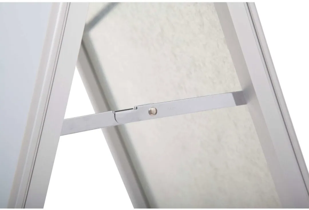 MAULpublic Stoepbord A1 - Aluminium - Zilver