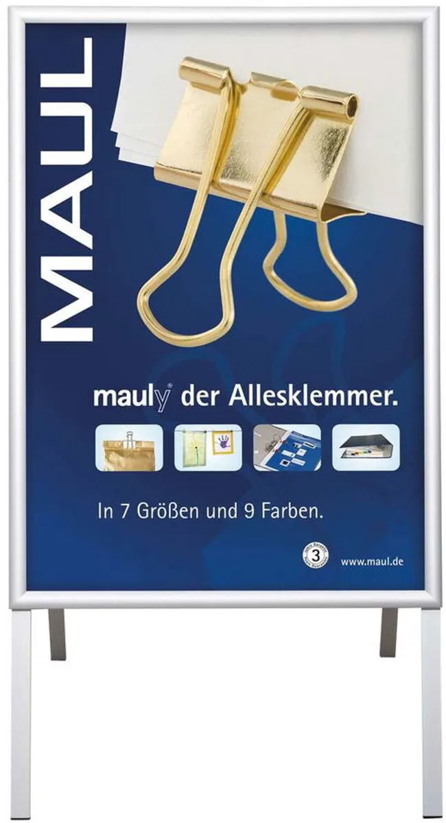 MAULpublic Stoepbord A1 - Aluminium - Zilver - afbeelding 6 van 6