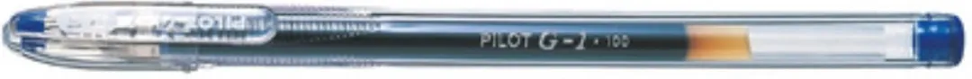 Pilot G-1 Gelschrijver - 12 Stuks - Rood - Doorzichtig