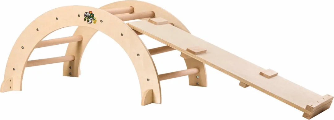 Moni Toys Houten Klimboog met Klimrek