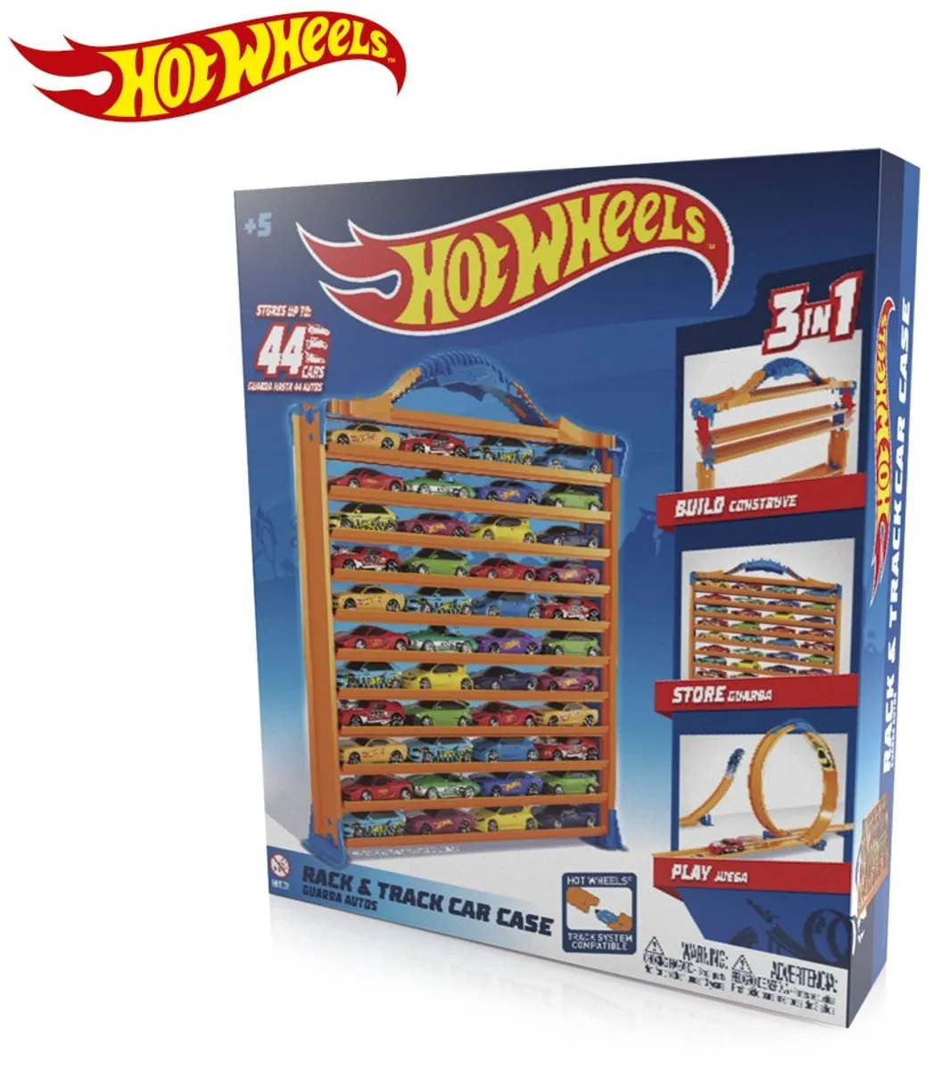 Hot Wheels Autotransporteur Parkeergarage 30x27cm Multicolor