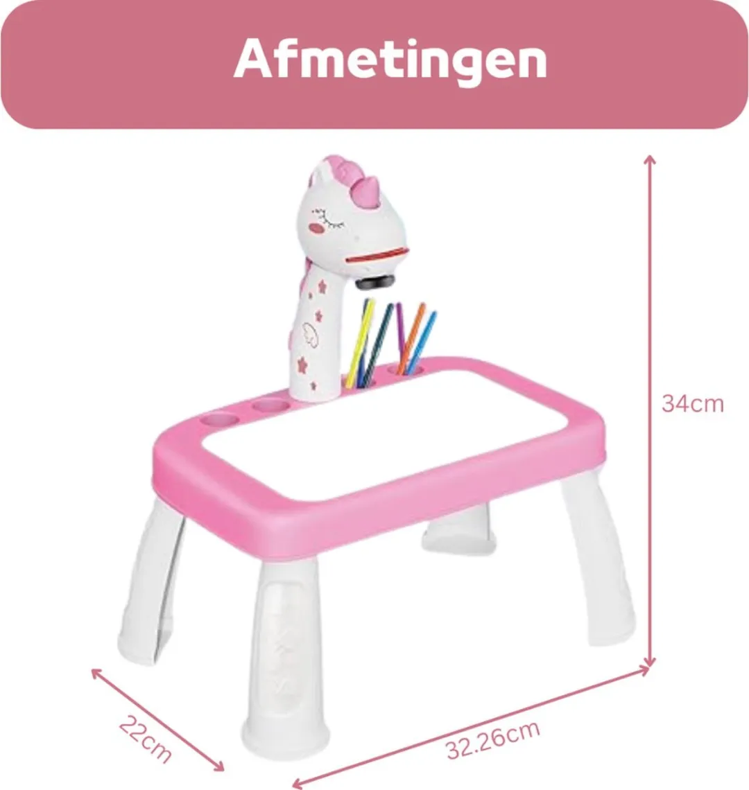 Top 1 Toys Tekenprojector Kinderen - 72 Motieven - Eenhoorn