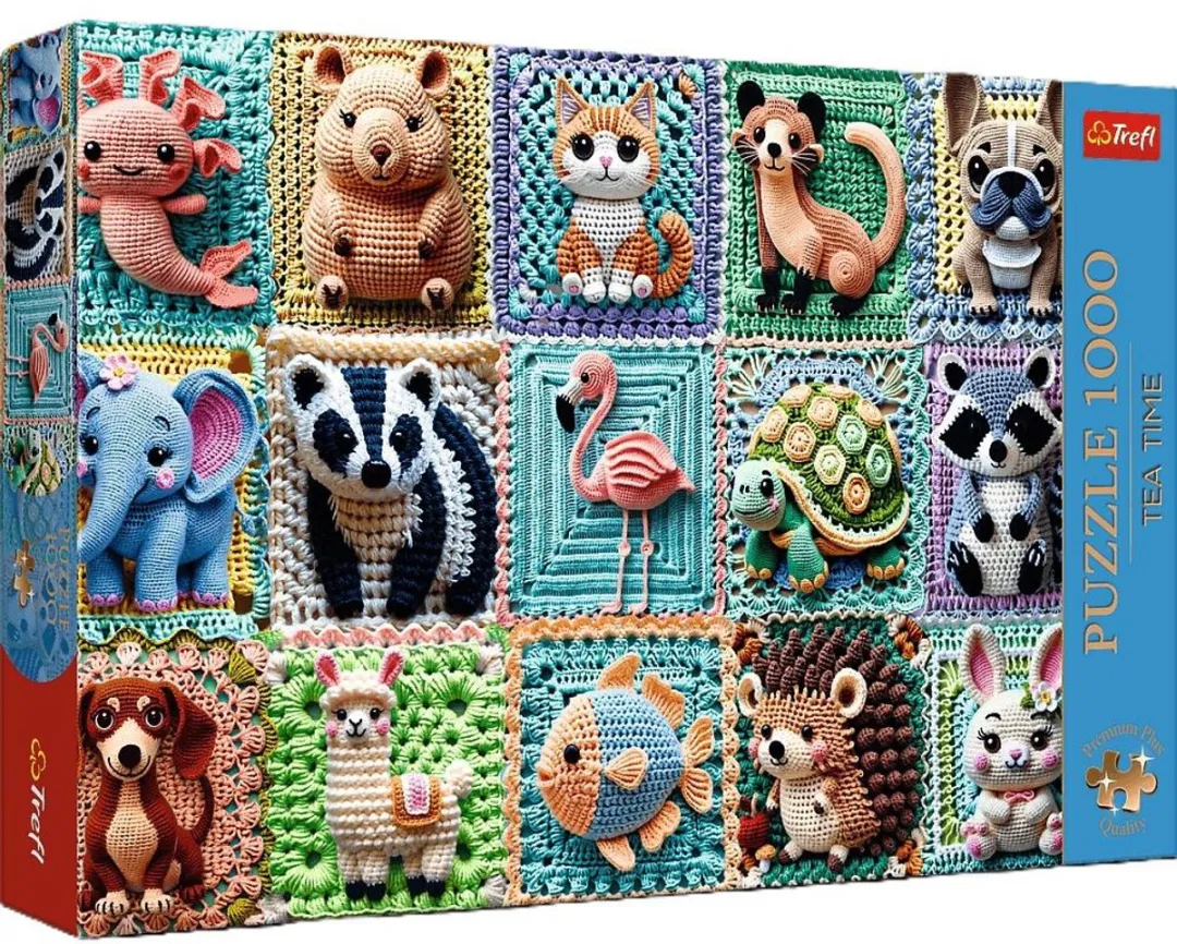 Trefl Premium Plus Gehaakte Dieren Puzzel 1000 Stuks