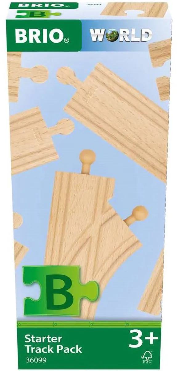 Brio Houten Treinbaan Starterset Uitbreidingspakket B 63609900