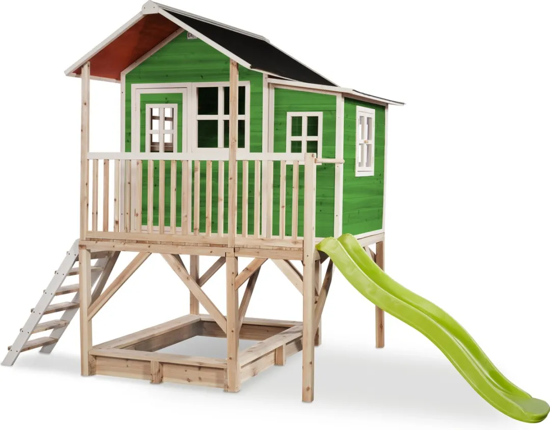 EXIT Toys Loft 550 Houten Speelhuis Groen