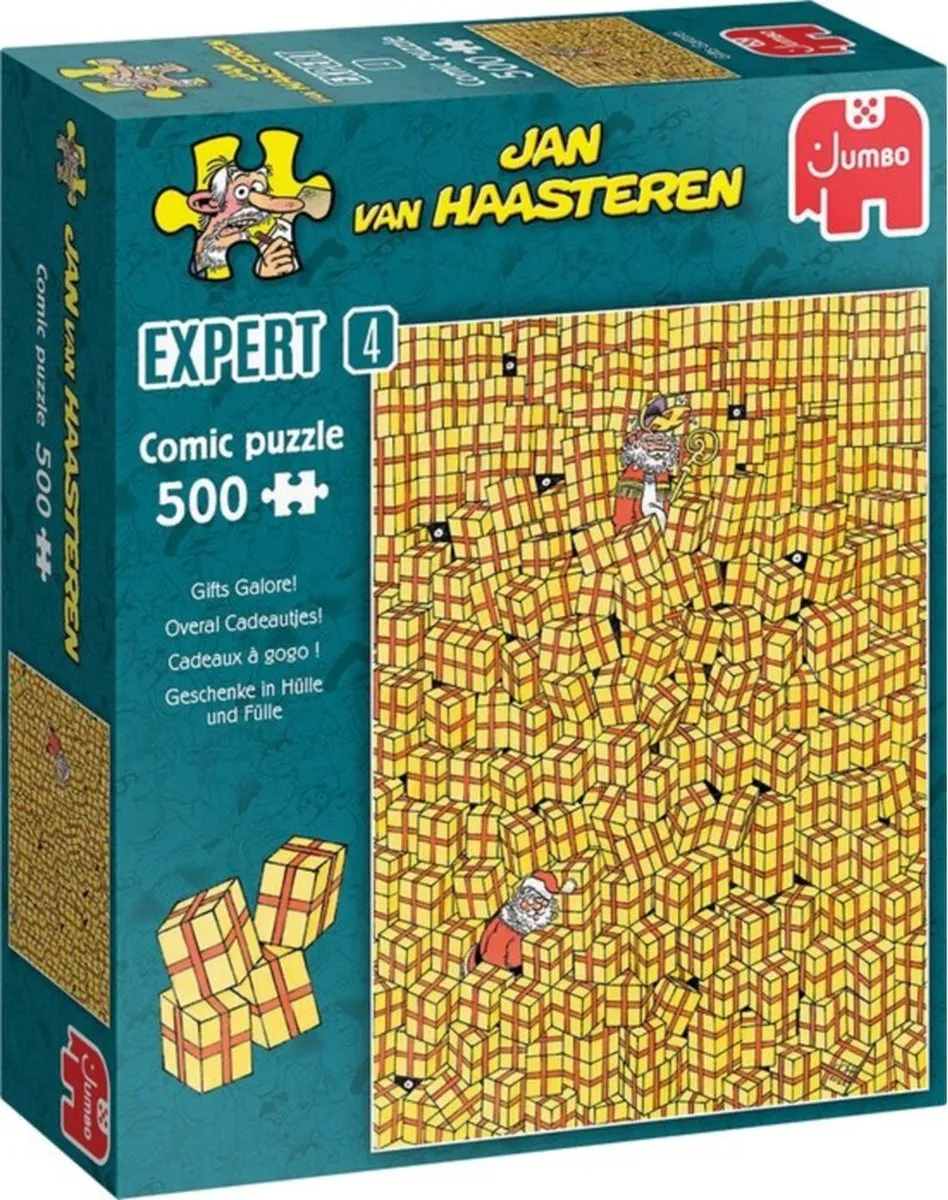 Jan van Haasteren Expert 4 Overal Cadeautjes 500 Stuks