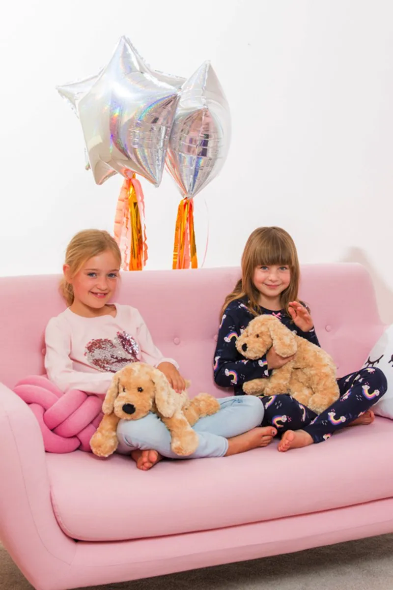 Hermann Teddy Knuffel Hond - 40cm - Bruin