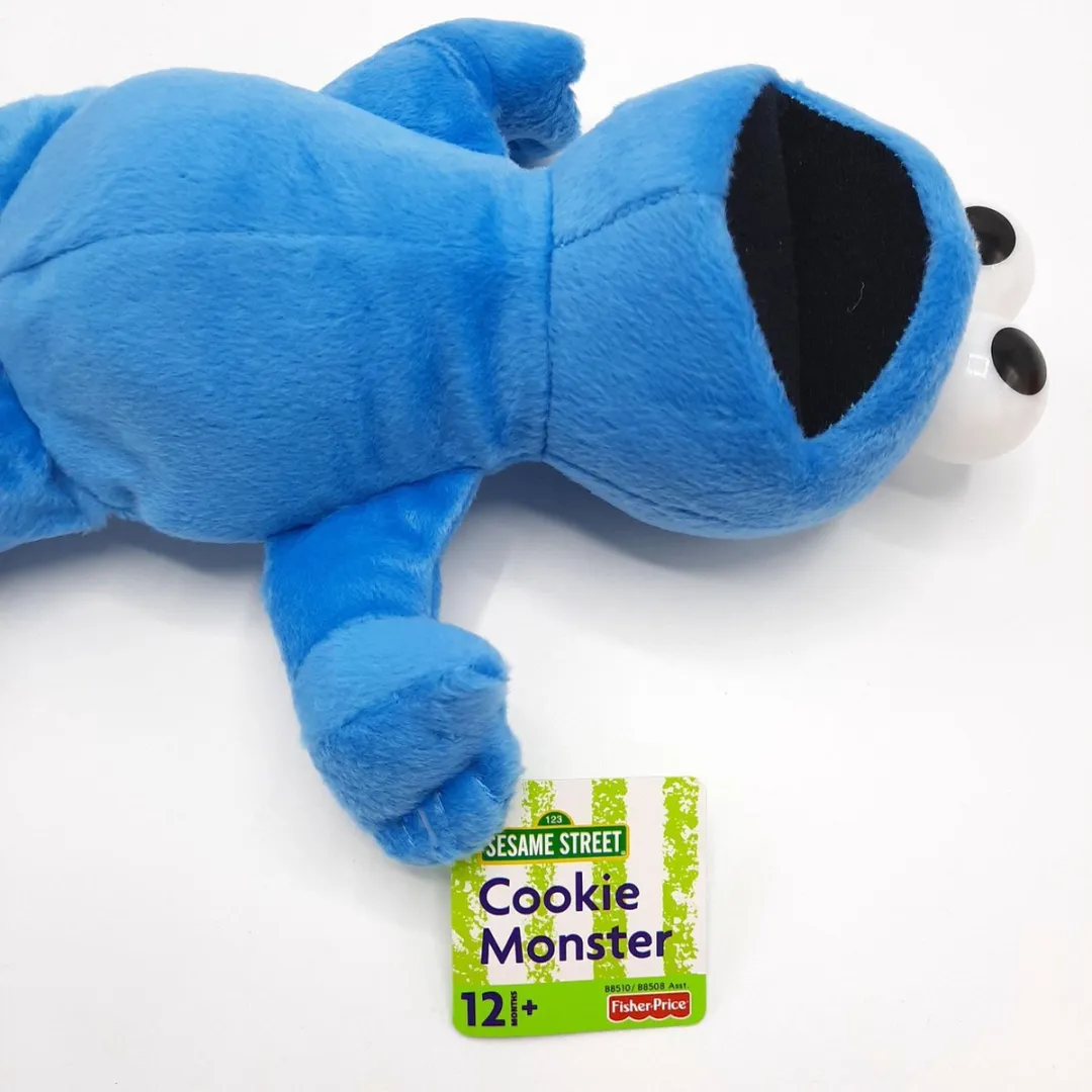 Fisher Price Sesamstraat Koekiemonster Knuffel 30cm