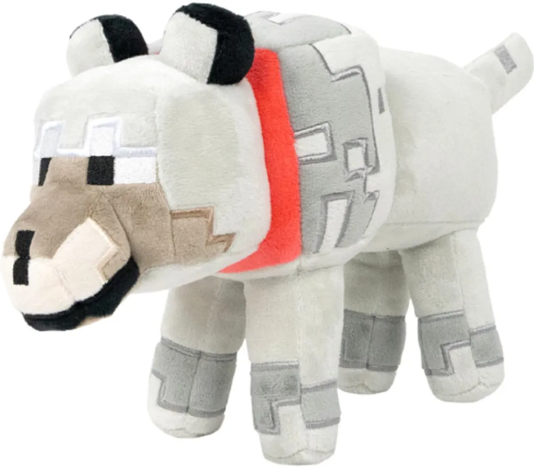 Minecraft Wolf Pluche 25cm