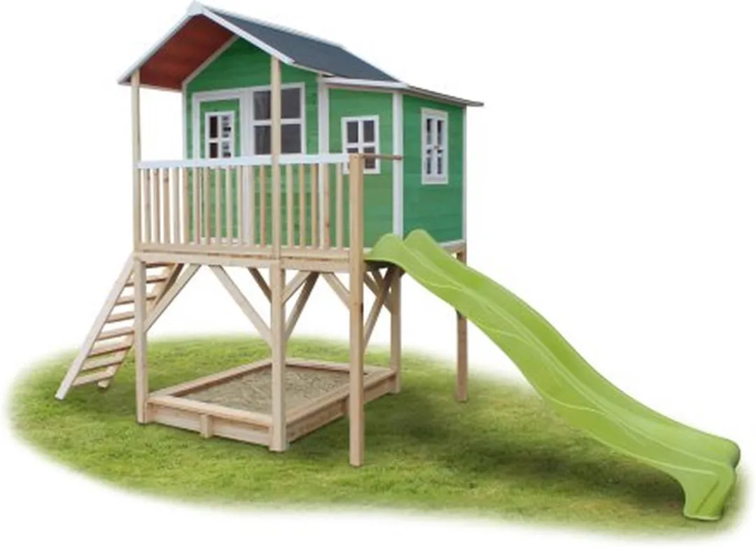 EXIT Toys Loft 750 Houten Speelhuis Groen