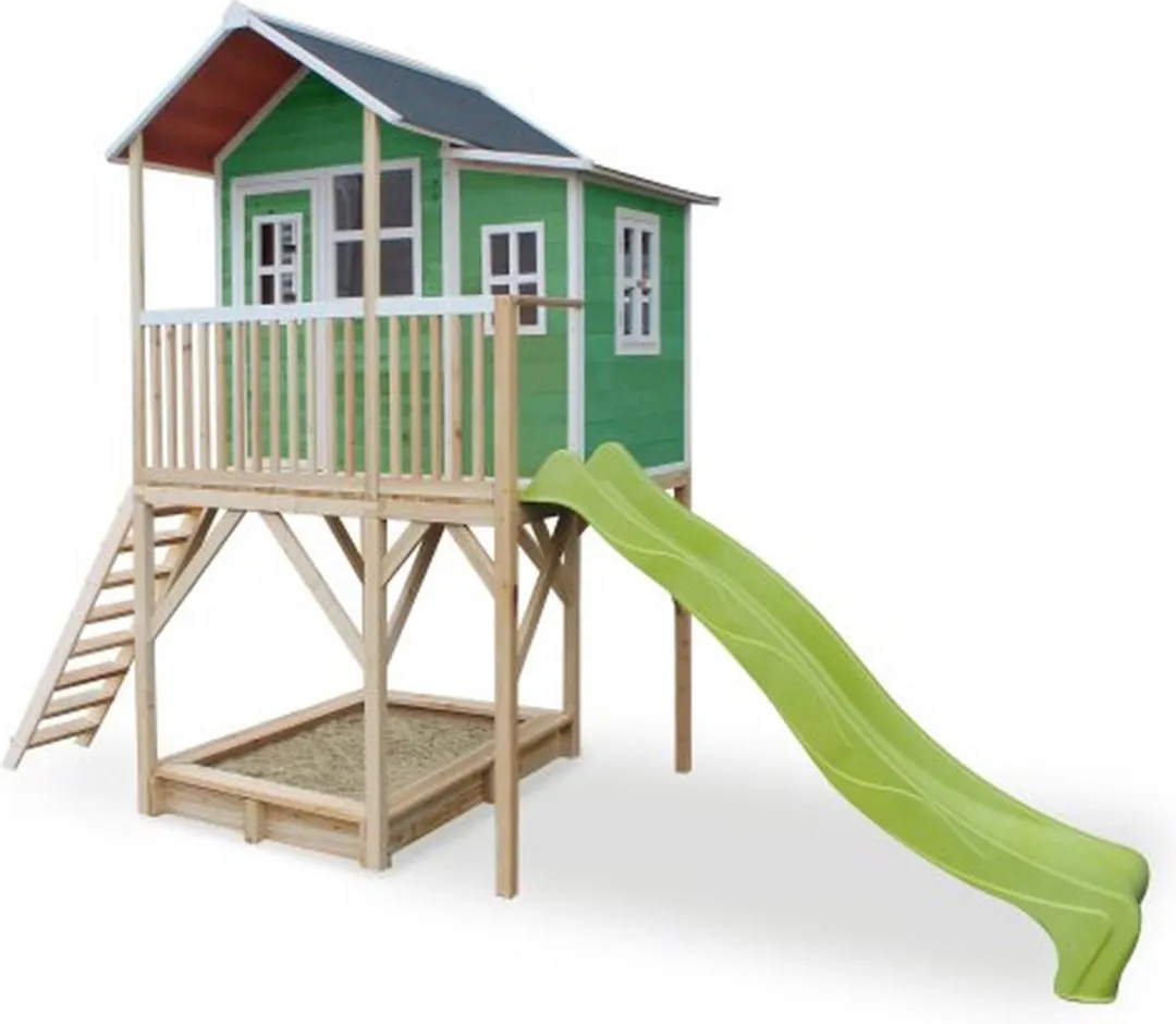 EXIT Toys Loft 750 Houten Speelhuis Groen