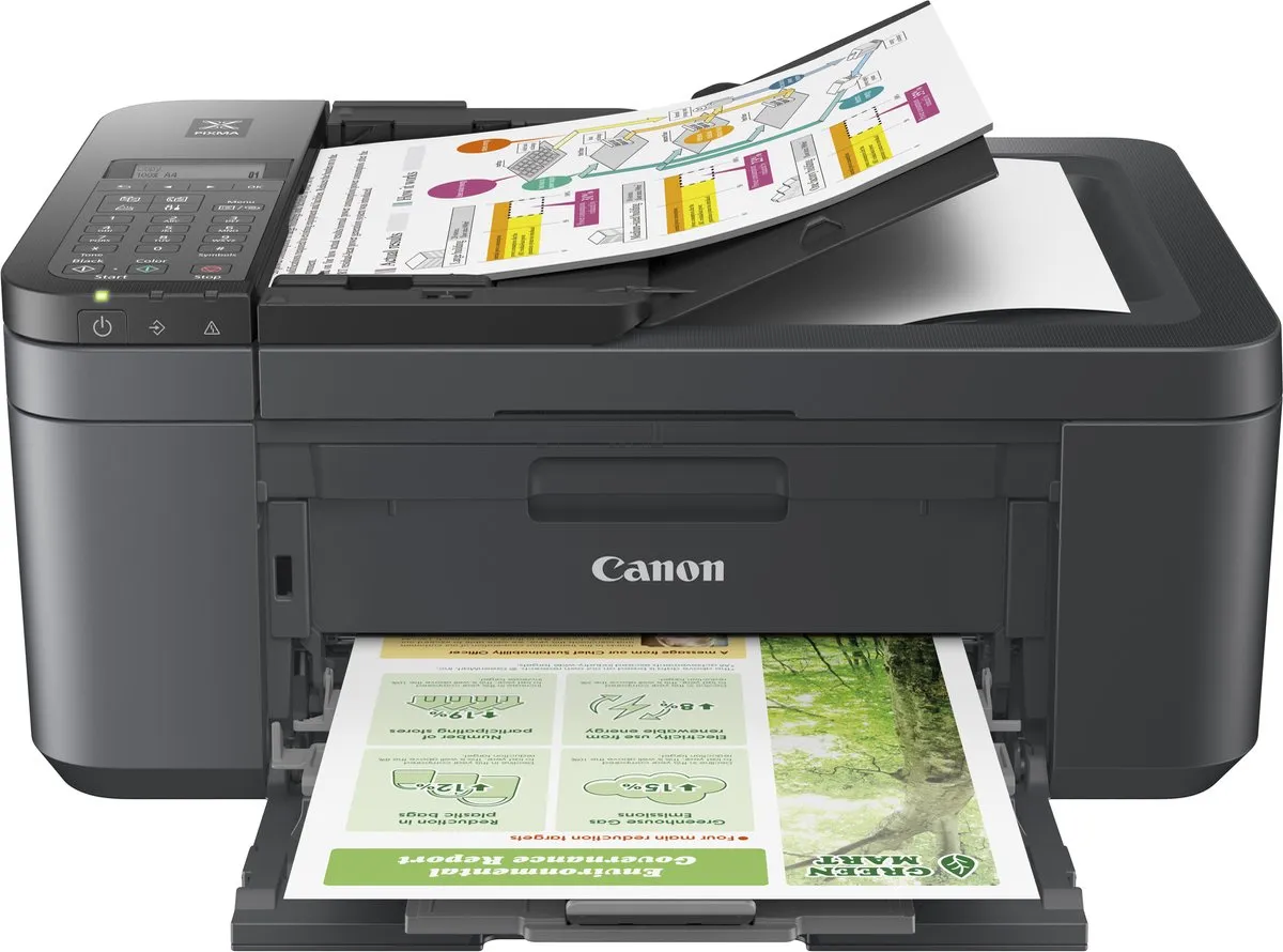 Canon PIXMA TR4755i - Multifunctionele Inkjetprinter - Zwart