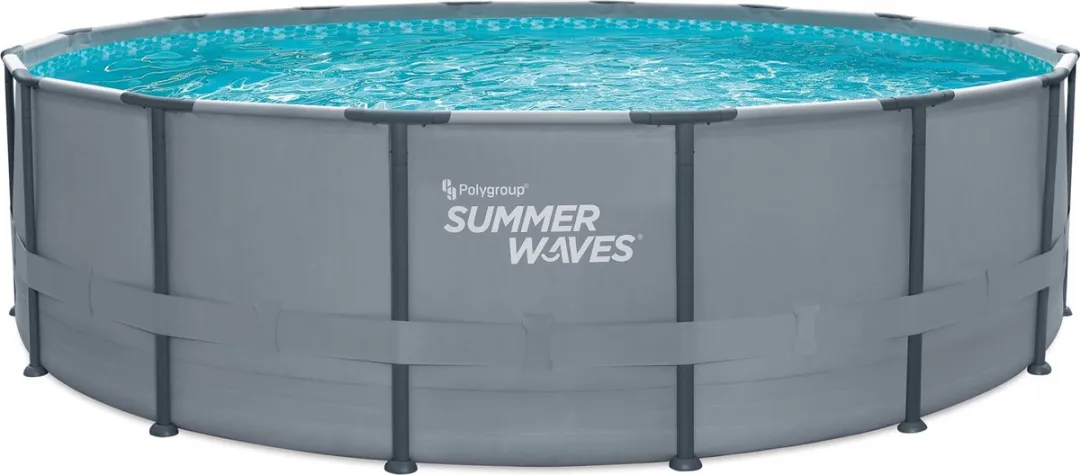 Summer Waves Elite Frame Zwembad 488x122cm - Wit