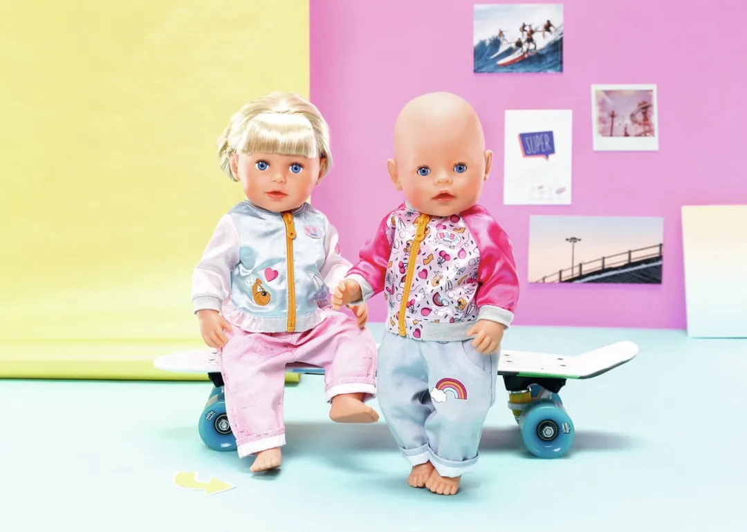 Baby Born Casuals 43 - Blauw