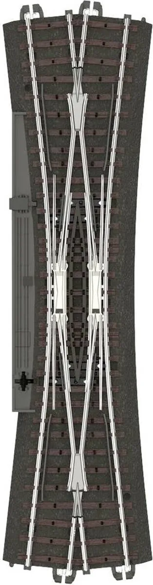 Märklin H0 C-rail Engels wissel 24720 - 12.1° - 236.1mm