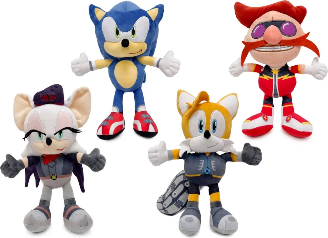 Sonic the Hedgehog Prime Pluche Knuffel Set