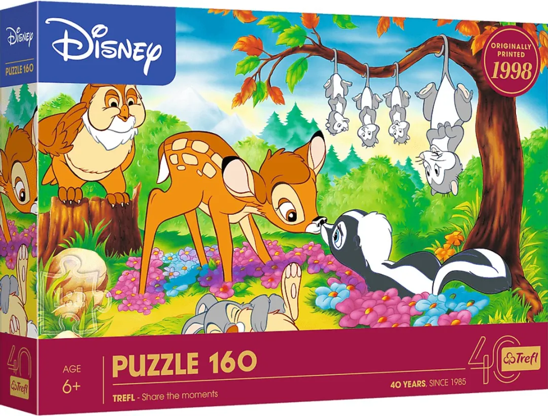 Trefl Disney Bambi en Bosvrienden Puzzel 160 Stuks