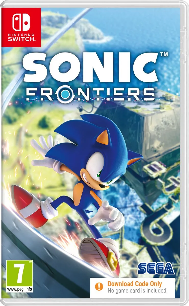 Sega Sonic Frontiers Nintendo Switch Code