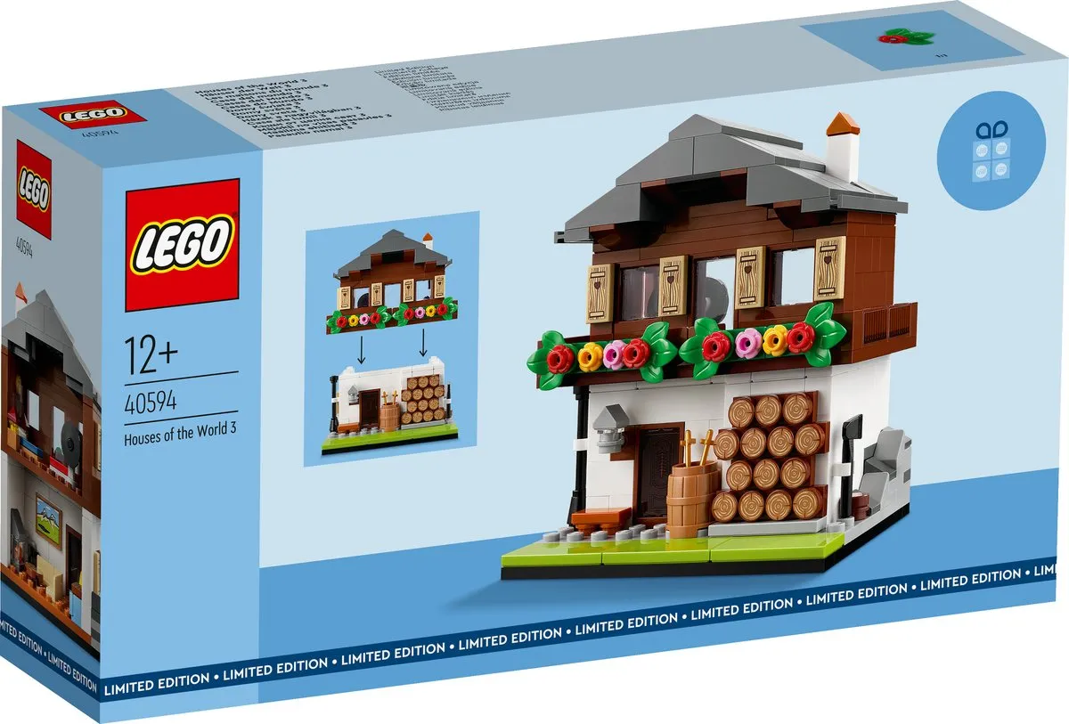 LEGO Huizen van de Wereld 3 Limited Edition 40594 - 278 Stukken - afbeelding 6 van 6