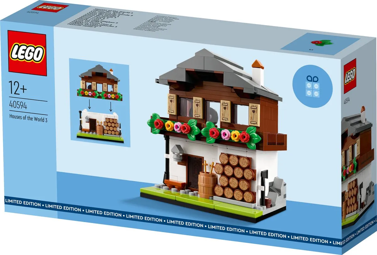 LEGO Huizen van de Wereld 3 Limited Edition 40594 - 278 Stukken