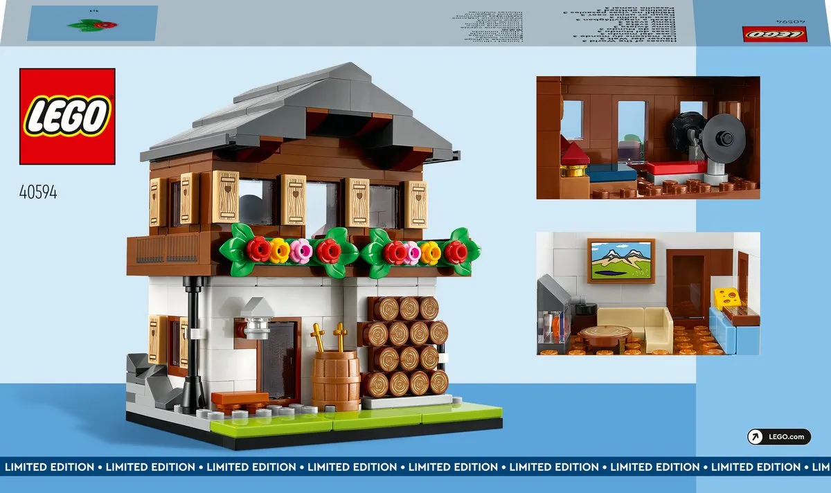 LEGO Huizen van de Wereld 3 Limited Edition 40594 - 278 Stukken