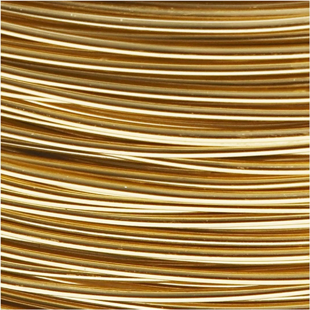 Creativ Company Aluminium Draad 3mm - Goud - 29m