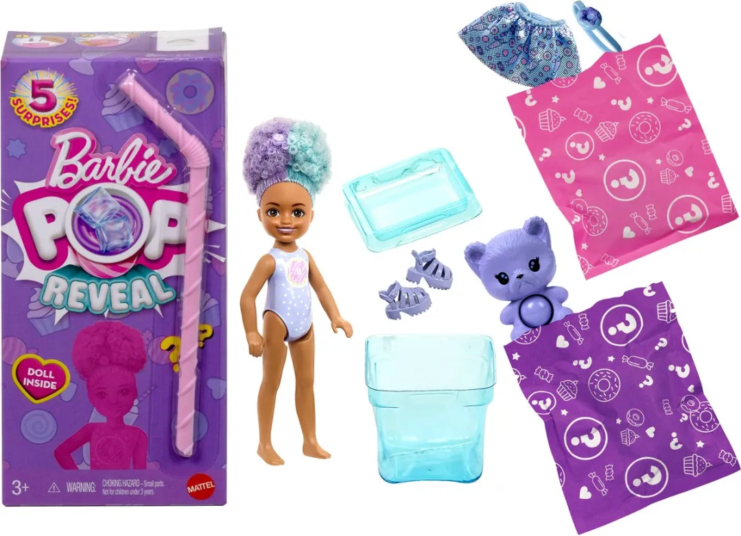 Barbie Pop Reveal Modepop - Multicolore