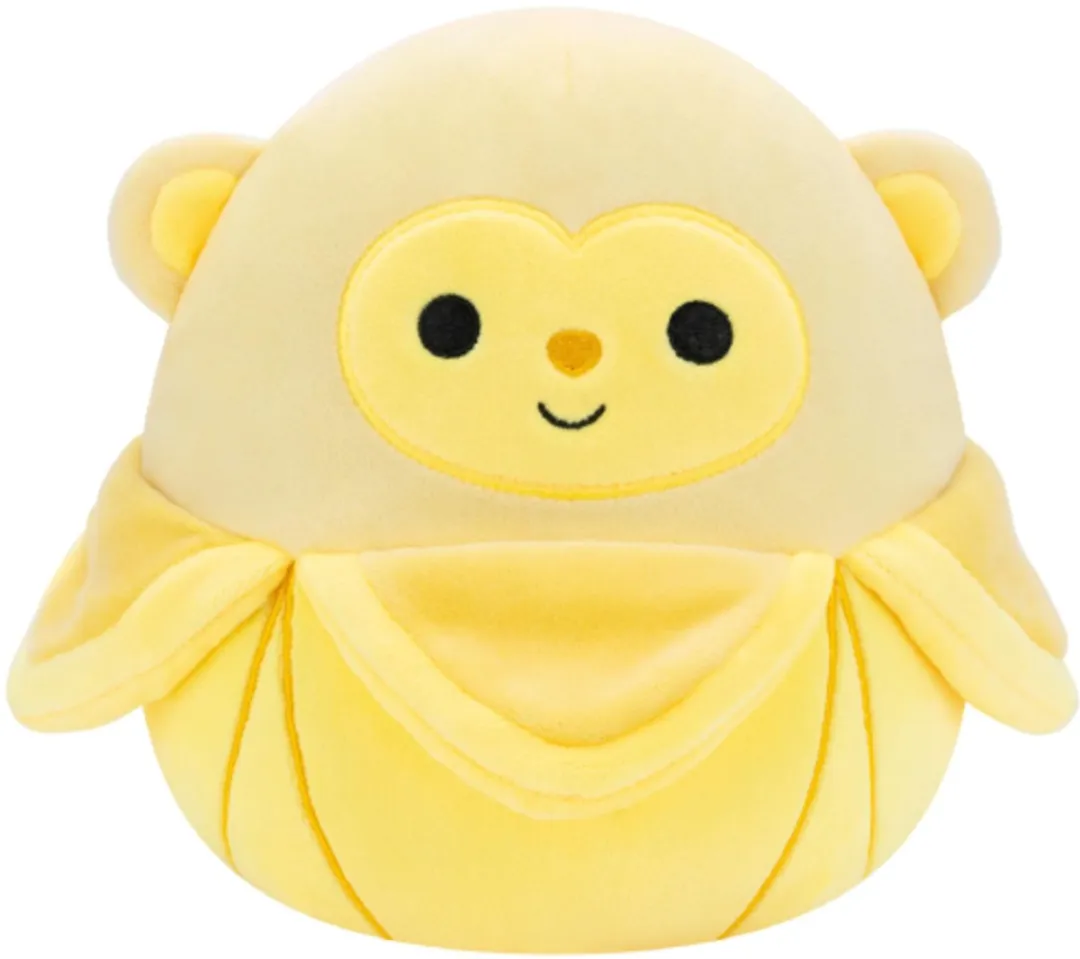 Squishmallows Pierogi Banaan Aap Pluche Knuffel 20cm