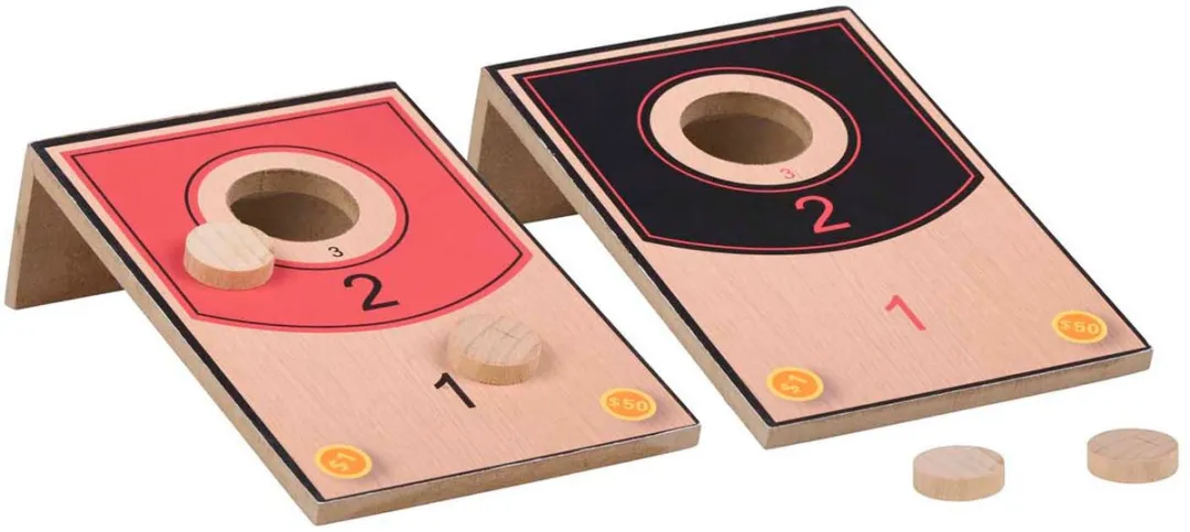 Eddy Toys Munt Werpspel Houten