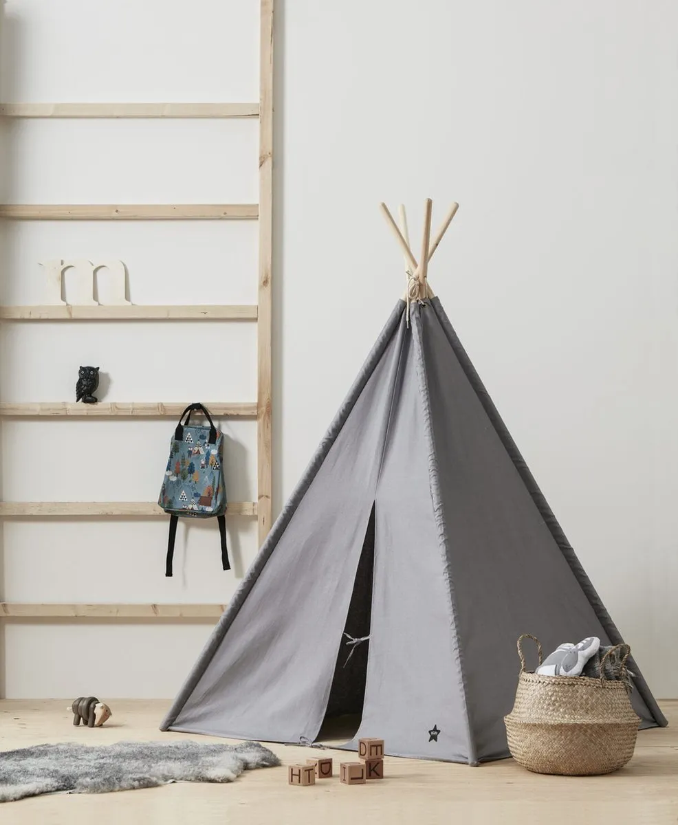 Kids Concept Tipi Tent - Geel