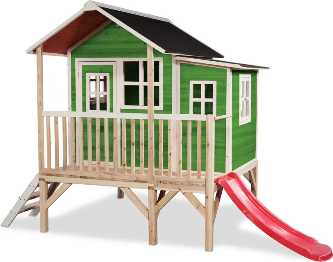 EXIT Toys Loft 350 Houten Speelhuis Groen