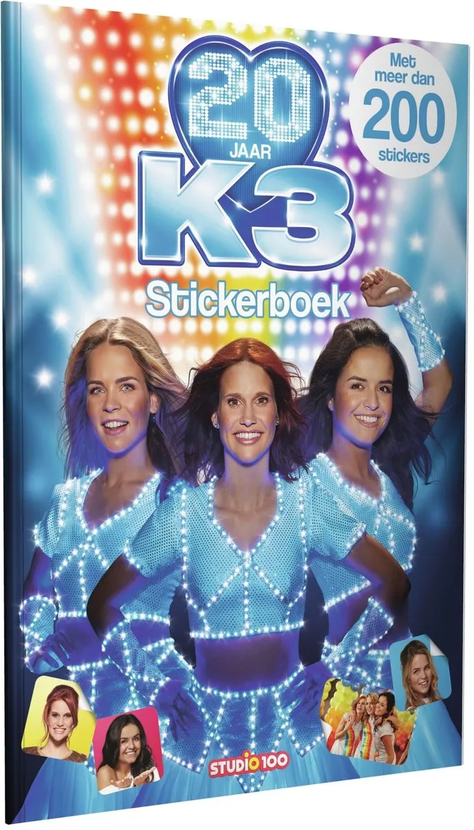 Studio 100 K3 Stickerboek - 20 Jaar