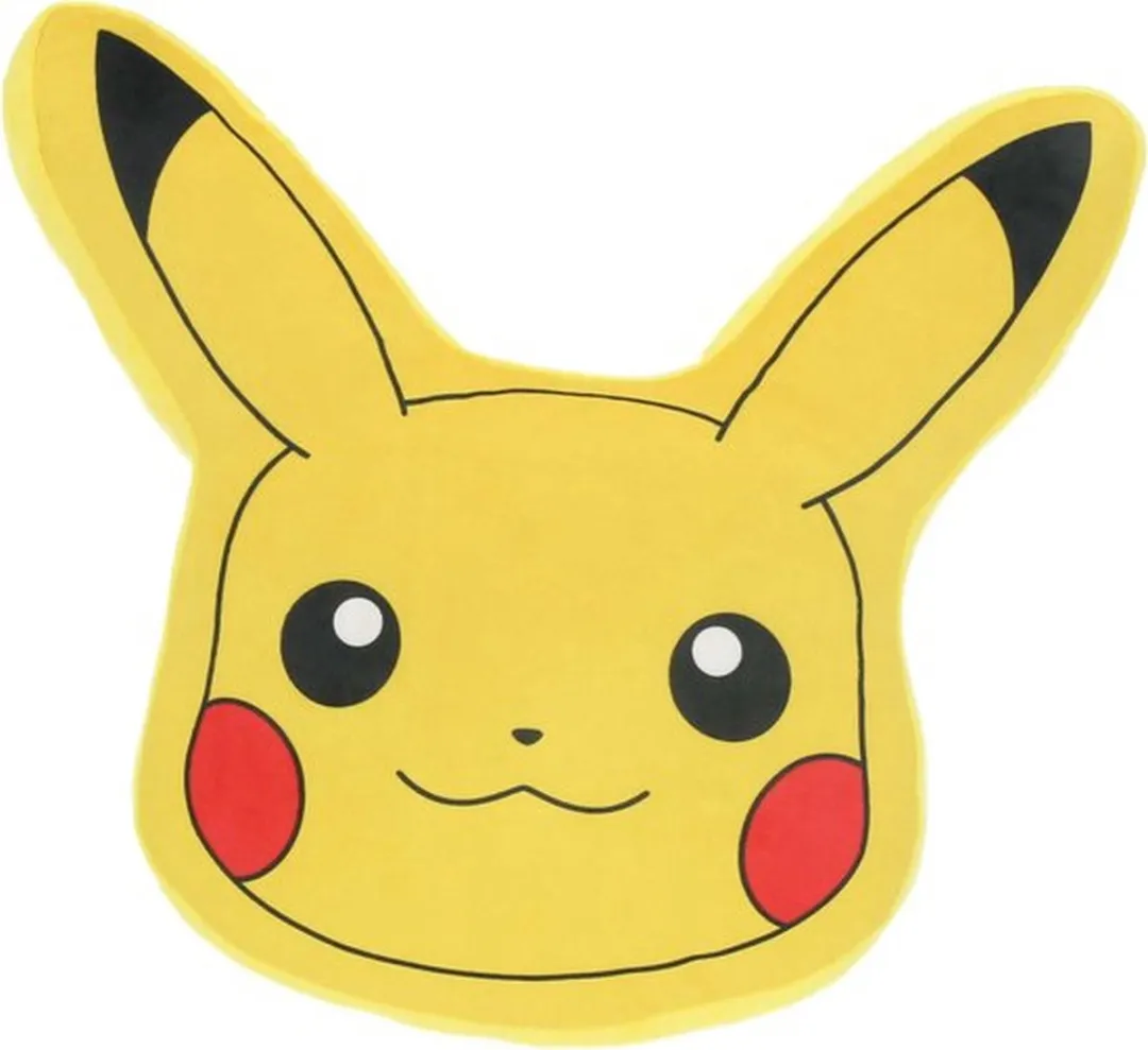 Pokémon Pikachu Pluche Kussen 40x40cm - Multicolor
