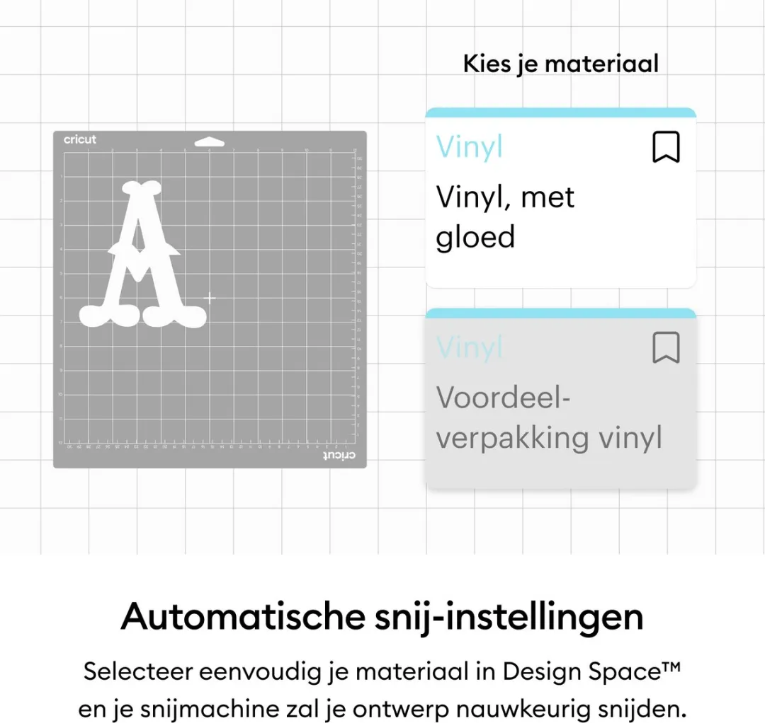 Cricut Premium Vinyl Permanent Goud 30x120cm